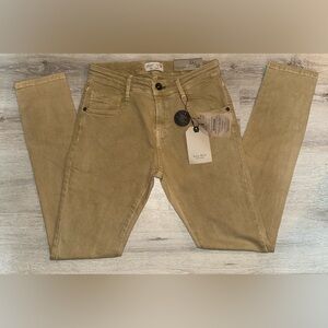 ZARA Boys 11/12 NWT Tan Jeans